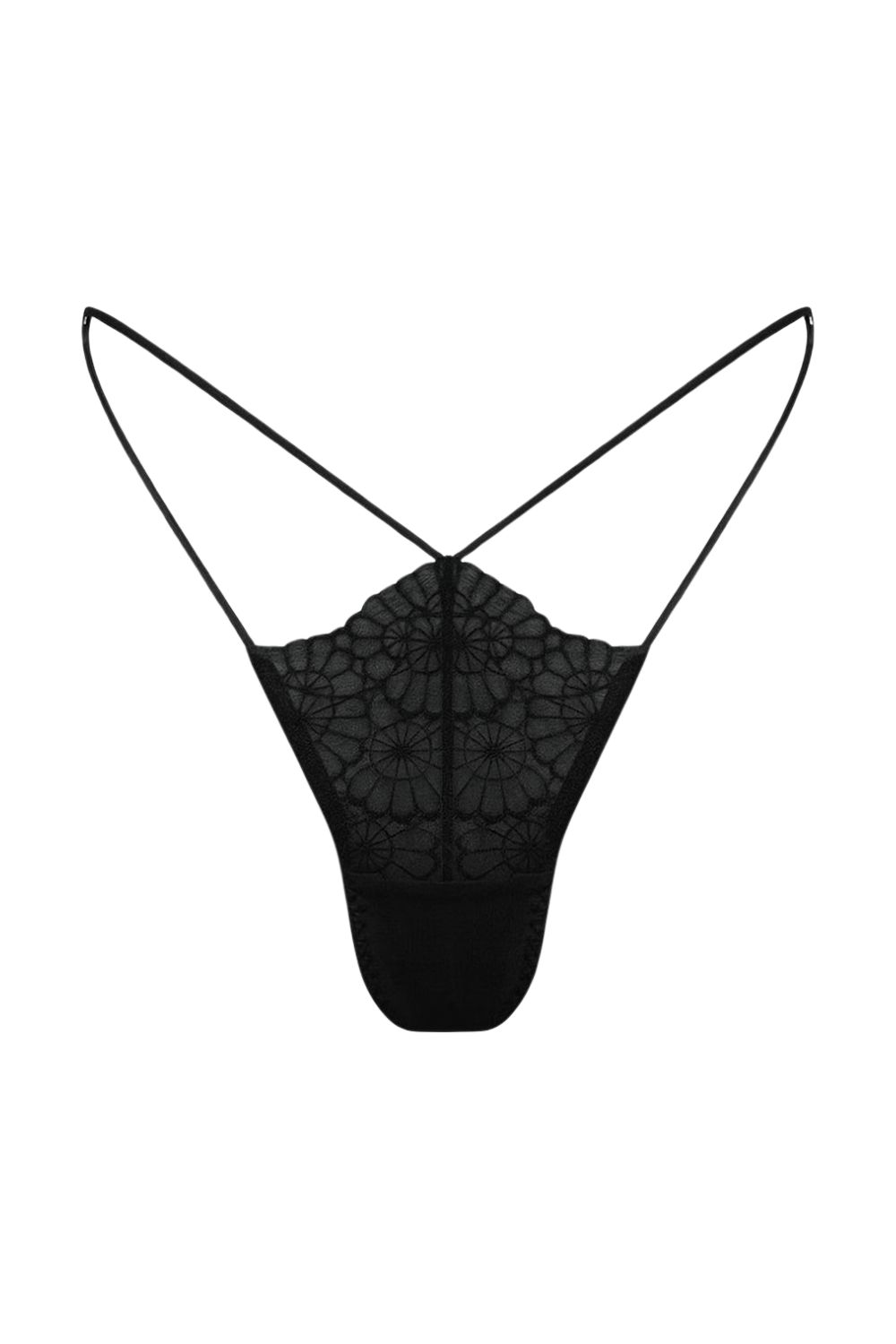 플레르 스트랩 브리프 블랙