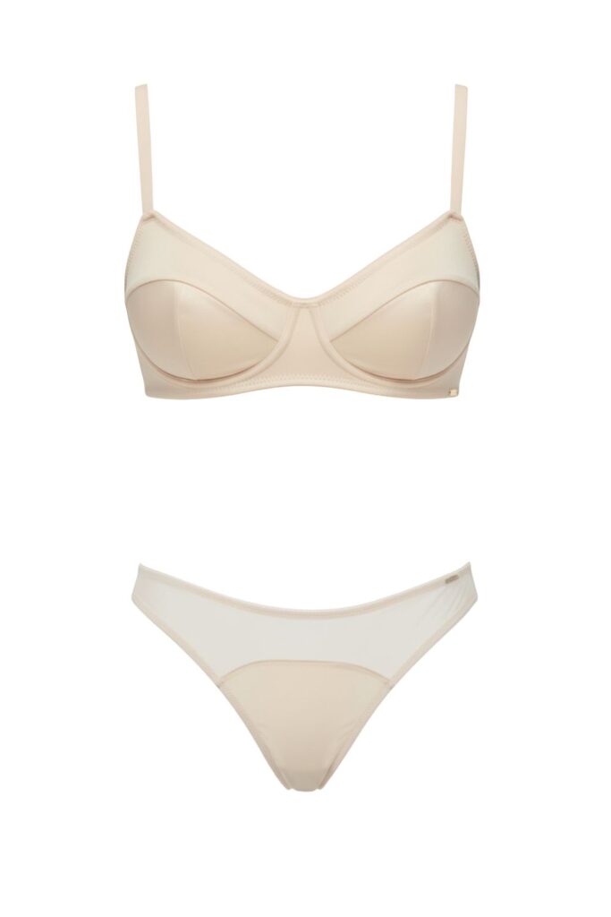 데미 소프트 브라 SET 샌드