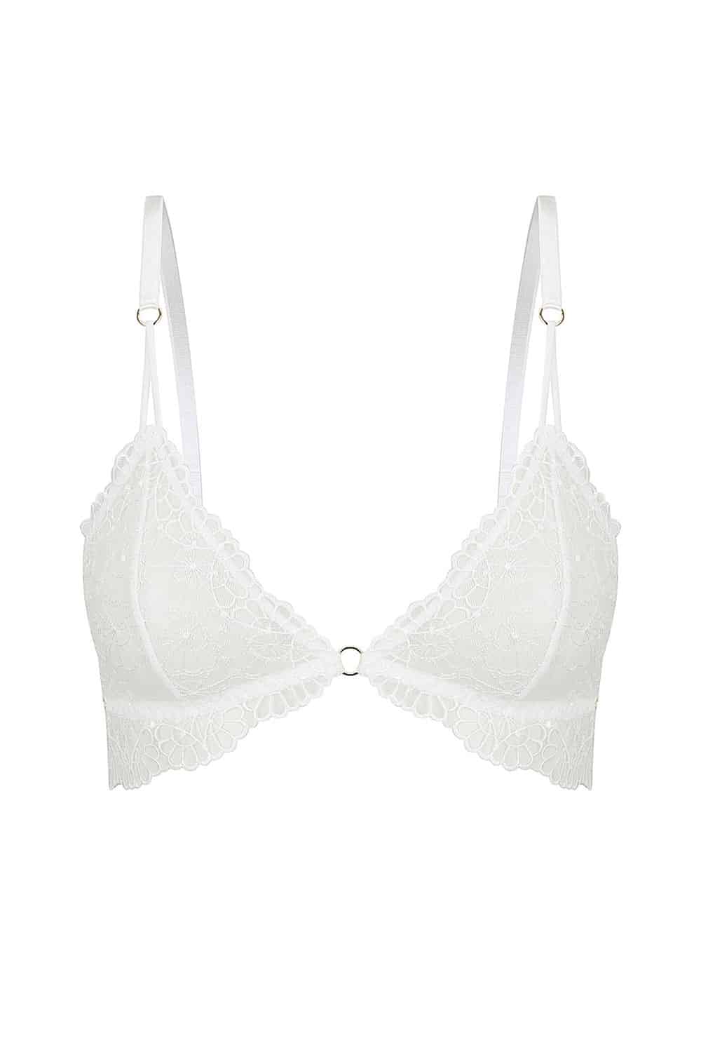 Fleur Bralette Cream