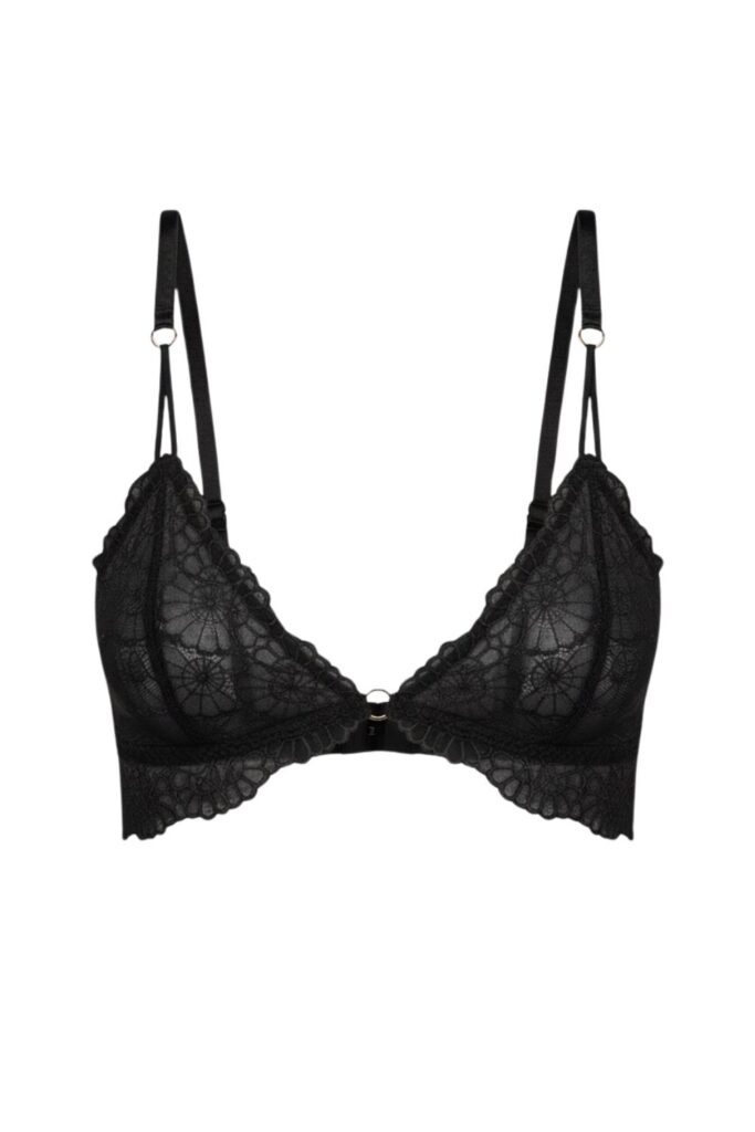 Fleur Bralette Black