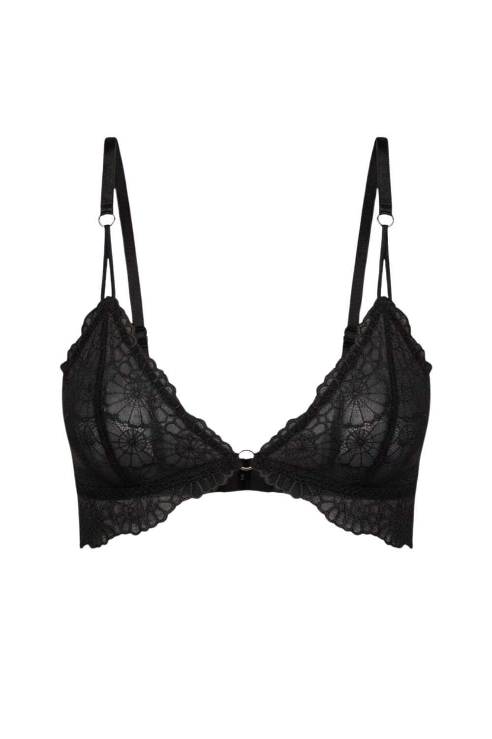 Fleur Bralette Black