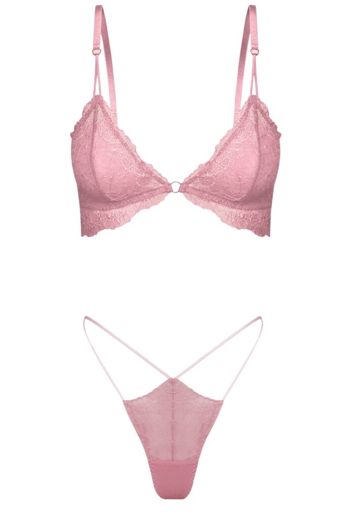 Fleur Bralette Set Petal