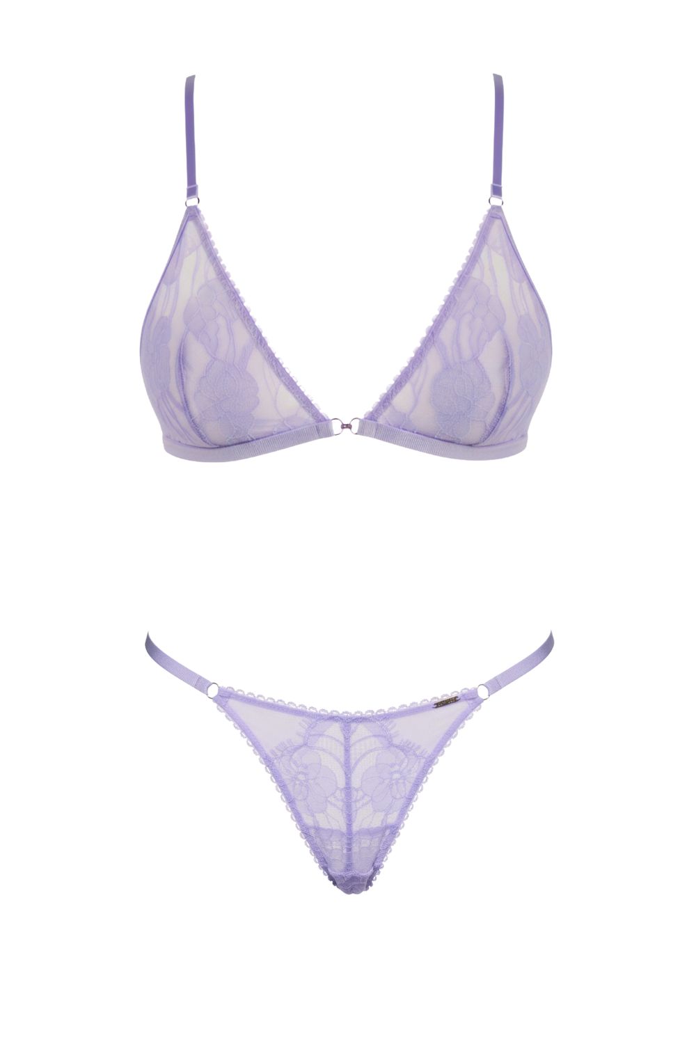 Liv Bralette Set Lavender